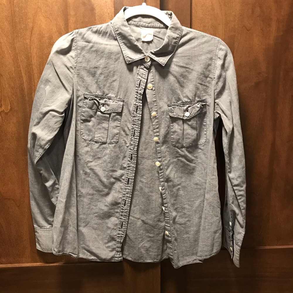 Chambray button shirt
